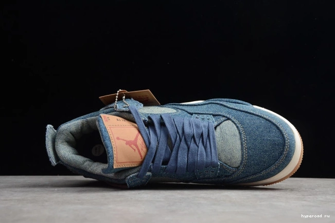 Denim x AO2571-401 Levi's Nike Air Jordan 4 0710